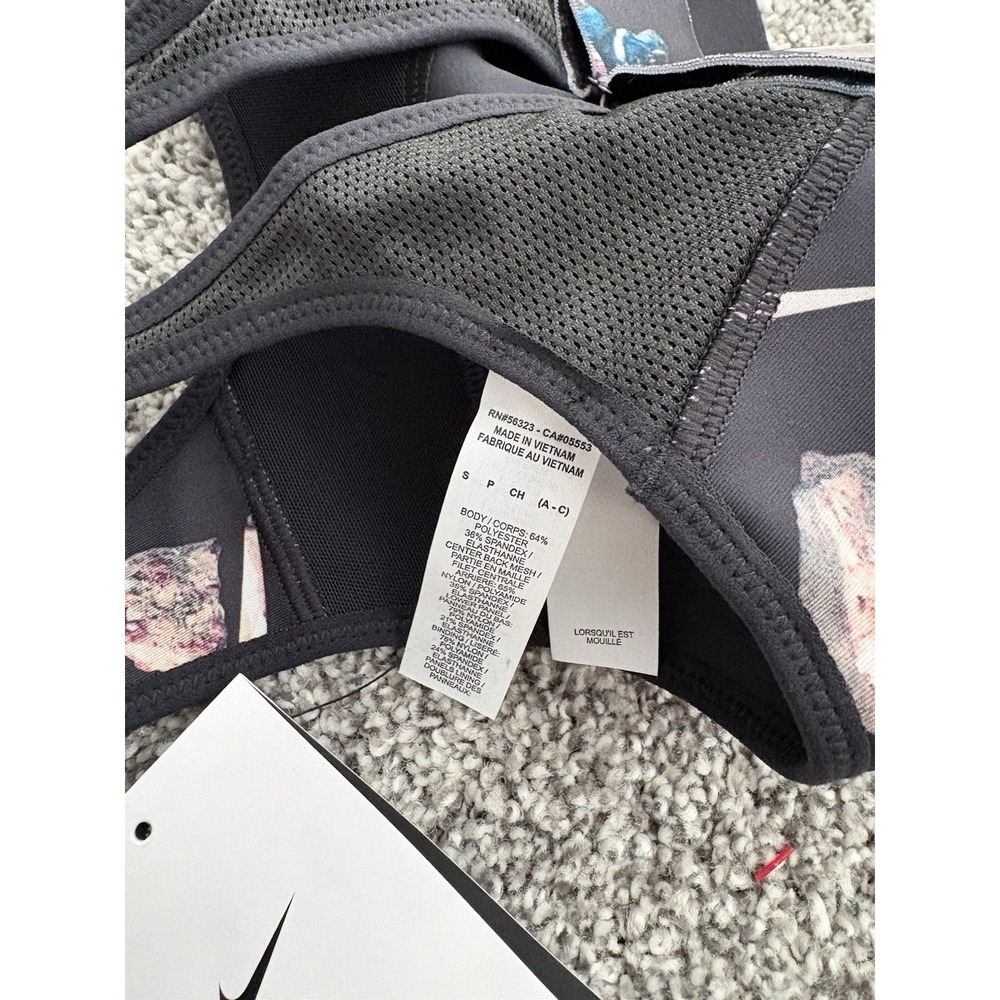 Nike Women's Dri-FIT High-Support Non-Padded Adjustable Sports Bra Graphic NWT‎ - Picture 6 of 7
